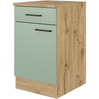 Flex-Well Unterschrank Cara grün B/H/T: ca. 50x85x60 cm von Flex-Well