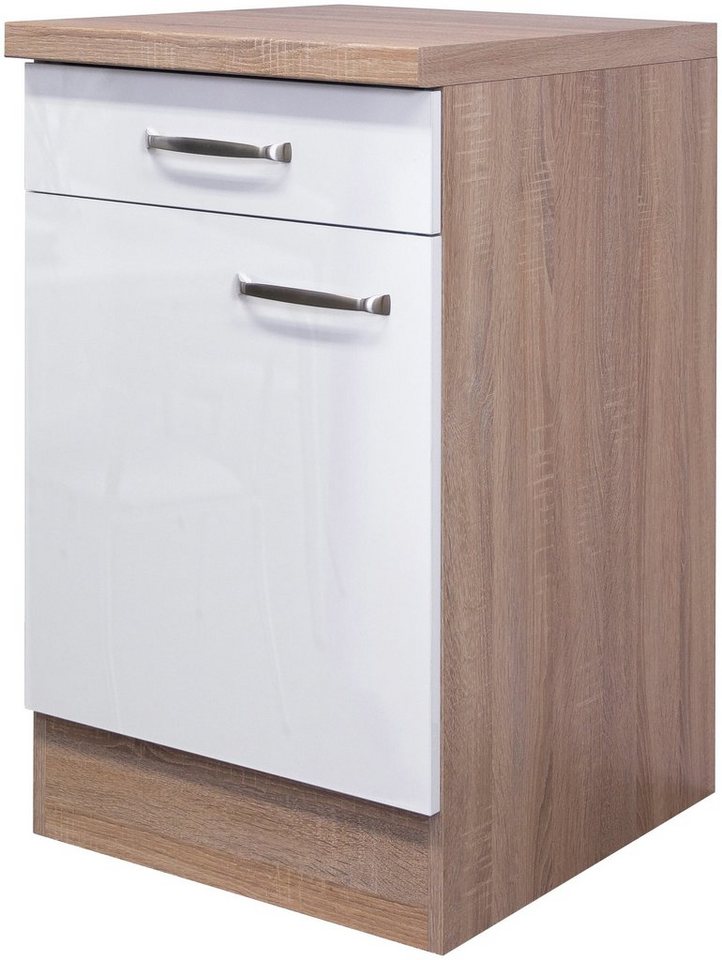 Flex-Well Unterschrank Florenz (B x H x T) 50 x 86 x 60 cm von Flex-Well