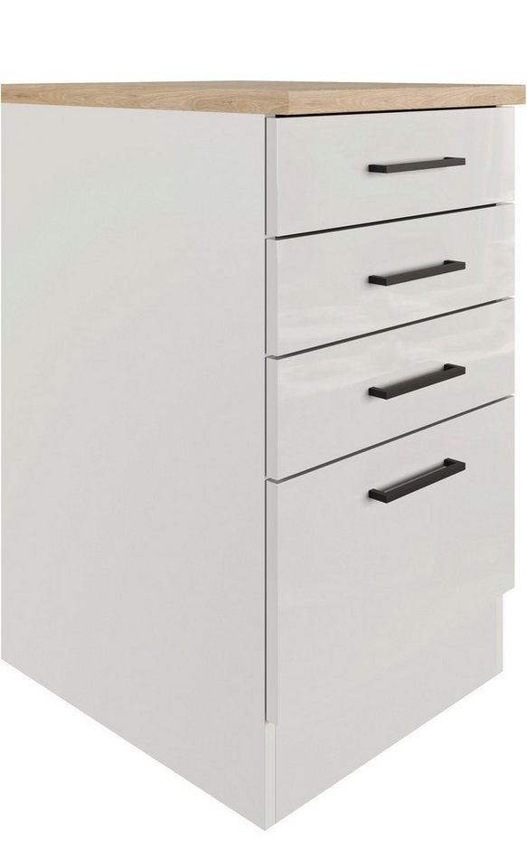 Flex-Well Unterschrank Lund (B x H x T) 50 x 85 x 60 cm, individuell kombinierbar von Flex-Well
