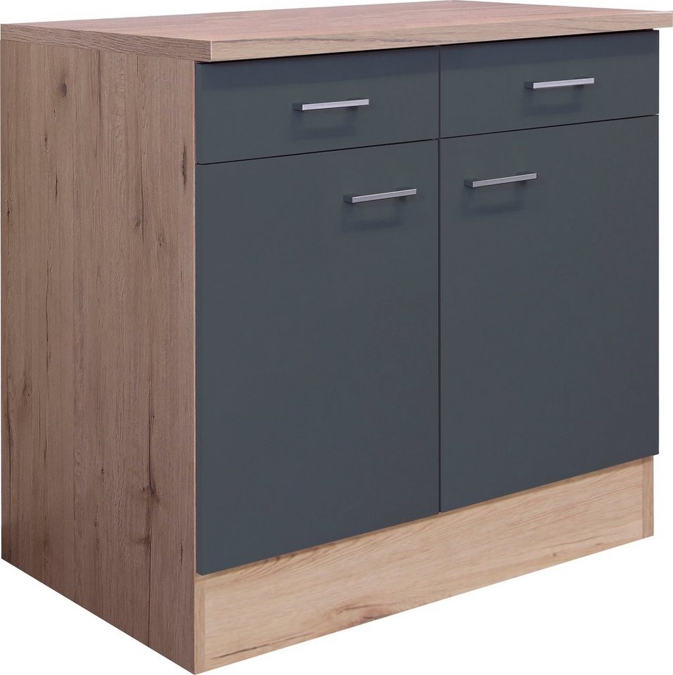 Flex-Well Unterschrank Morena (B x H x T) 80 x 85 x 60 cm, für viel Stauraum von Flex-Well