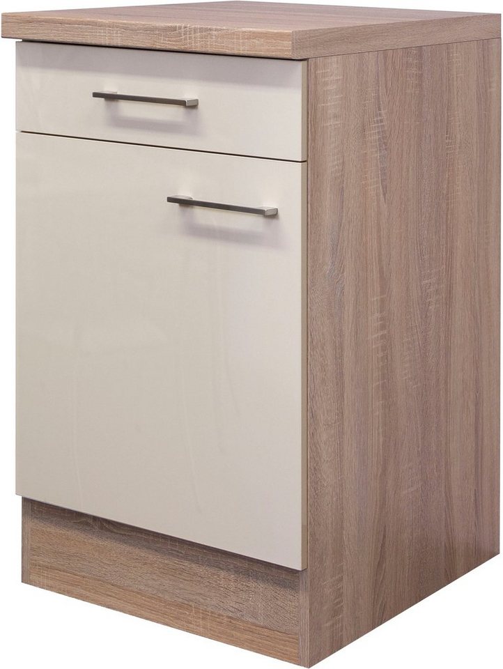 Flex-Well Unterschrank Nepal (B x H x T) 50 x 85/86 x 60 cm von Flex-Well