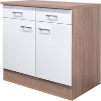 Flex-Well Unterschrank "Samoa" (B x H x T) 80 x 85 x 60 cm, für viel Stauraum von Flex-Well
