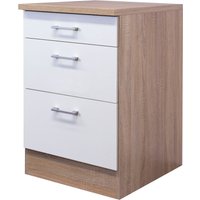Flex-Well Unterschrank "Samoa", (B x H x T) 60 x 85/86 x 60 cm, mit praktischen Auszügen von Flex-Well