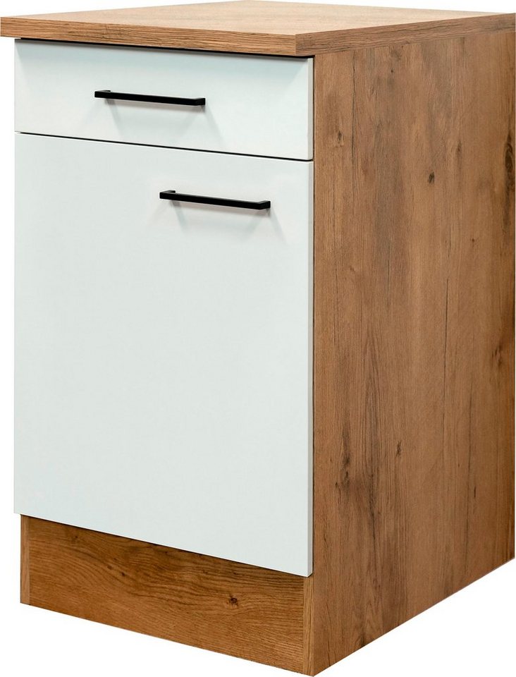 Flex-Well Unterschrank Vintea (B x H x T) 50 x 85 x 60 cm, mit Metallgriffen von Flex-Well