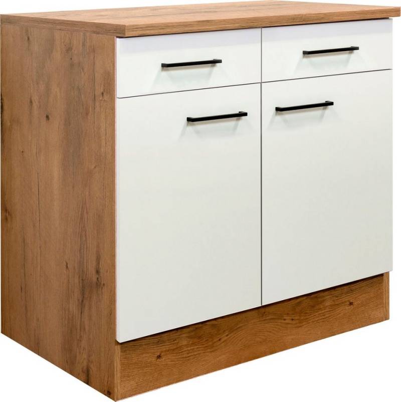 Flex-Well Unterschrank Vintea (B x H x T) 80 x 85 x 60 cm, für viel Stauraum von Flex-Well