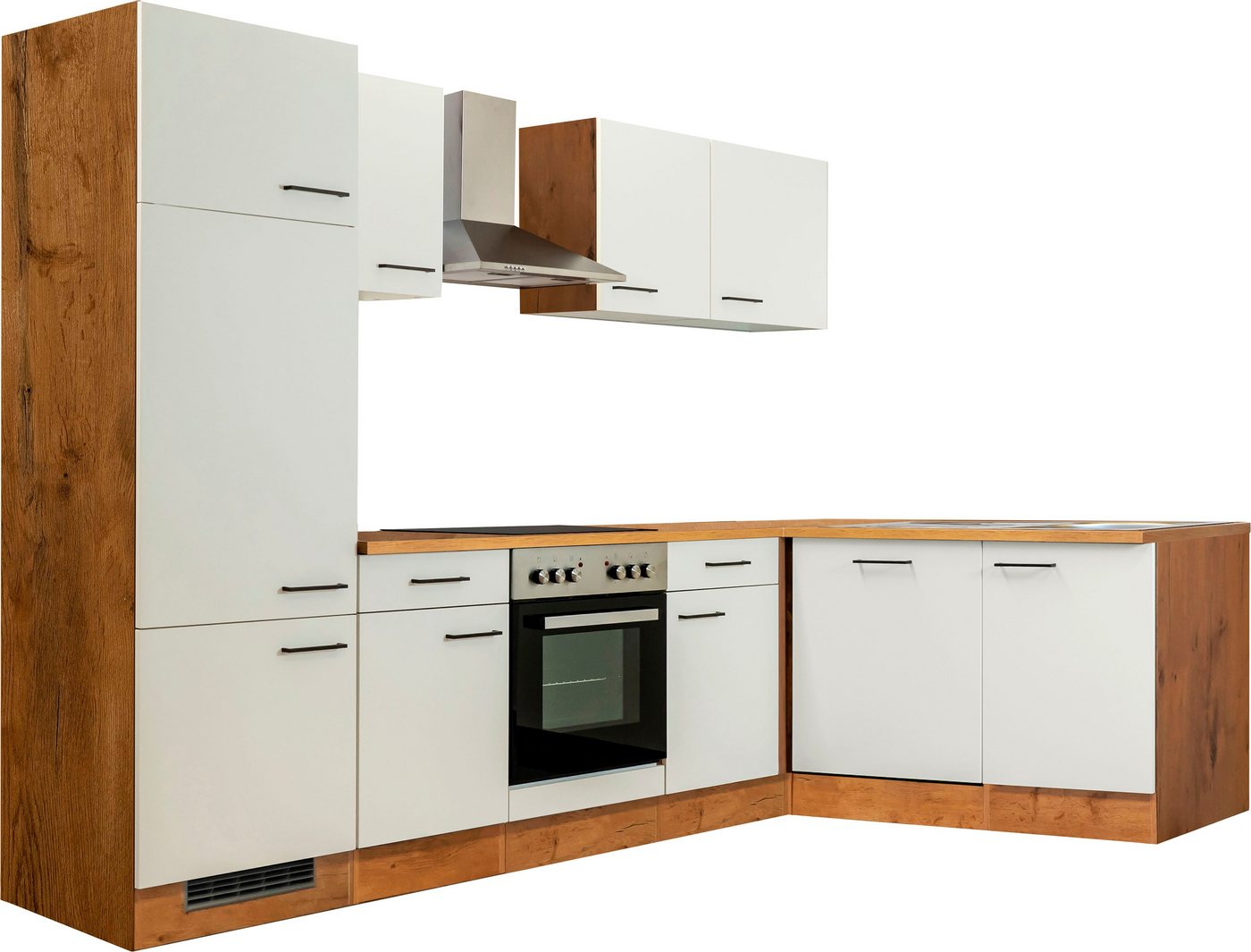 Flex-Well Winkelküche Vintea, mit E-Geräten, Gesamtbreite 280 x 170 cm von Flex-Well