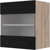 Hängeschrank Capri schwarz matt B/H/T: ca. 50x54,8x32 cm Hängeschrank Capri schwarz matt B/H/T: ca. 50x54,8x32 cm von Flex-Well