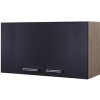 Hängeschrank Elva anthrazit strukturiert B/H/T: ca. 100x54,8x32 cm Hängeschrank Elva anthrazit strukturiert B/H/T: ca. 100x54,8x32 cm von Flex-Well