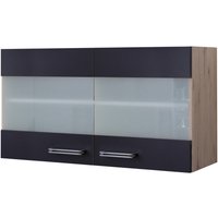 Hängeschrank Elva anthrazit strukturiert B/H/T: ca. 100x54,8x32 cm Hängeschrank Elva anthrazit strukturiert B/H/T: ca. 100x54,8x32 cm von Flex-Well