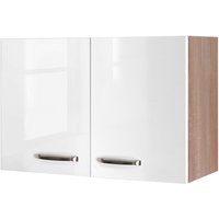 Hängeschrank Valero weiß Hochglanz B/H/T: ca. 80x54,8x32 cm von Flex-Well
