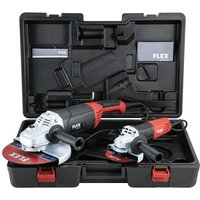 Winkelschleifer Set L2200 230mm + L1001 125mm im Koffer 492310 - Flex Winkelschleifer Set L2200 230mm + L1001 125mm im Koffer 492310 - Flex von Flex