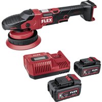 Akku-Exzenterpolierer mit Zwangsrotation xce 8 150 18-EC Set, 2x 5,0 Ah und Ladegerät - Flex von Flex