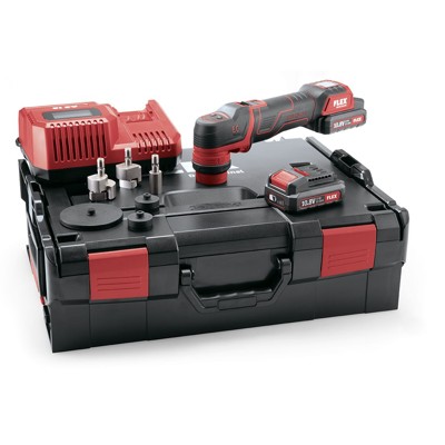 Akku-Polierer 10,8 V, rotativ und exzentrisch freilaufend PXE 80 10.8-EC/2.5 Set Akku-Polierer 10,8 V, rotativ und exzentrisch freilaufend PXE 80 10.8-EC/2.5 Set von Flex