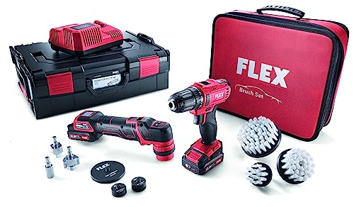 FLEX Brush-Set PXE 80 10,8-EC/Set + DD 2G 10,8-LD (513547) von FLEX