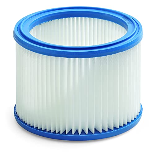 Flex Filterelement FE VC/E 21-26 PET M (Faltenfilter aus PET, waschbar, schmutzabweisende Oberfläche, Staubklasse L + M, Für VC 21 L MC, VC 25 L MC und VCE 26 L MC) von FLEX