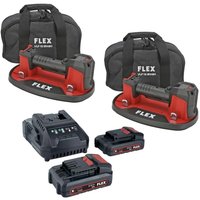 Flex - 18 v Akku-Hebegerät twinpack mit Ladegerät, Akkus und Tragetaschen - 533346 von Flex