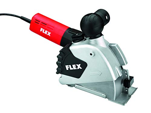 Flex Mauerschlitzer MS 1706 FR Set (schiebender, ziehender Schnitt, Schnitttiefe 0-35 mm, Nutbreite 10-30 mm, M 14, 1400 Watt) 329673 von FLEX