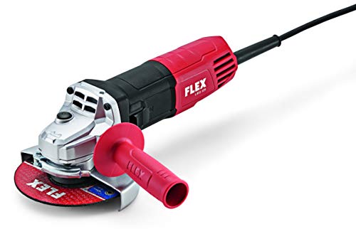 Flex Winkelschleifer L 8-11 (ø 125 mm, 800 Watt, Schleifmaschine inkl. Zusatzhandgriff, Leerlaufdrehzahl 11500 /min, Werkzeugaufnahme M 14) 494682 von FLEX