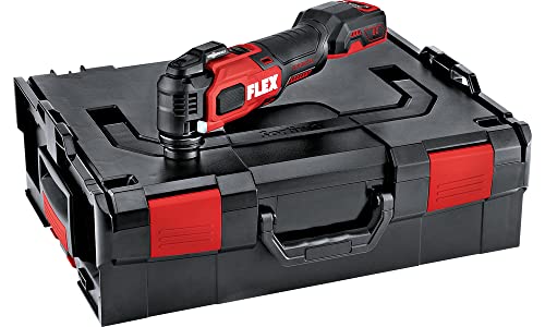 Flex Akku-Multitool MT 18.0-EC (18 V, inkl. Transportkoffer, Multifunktionswerkzeug StarlockMAX Aufnahme, ohne Akku, mit Arbeitslicht, bürstenloser Motor) 518395 von FLEX