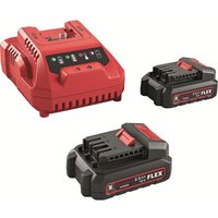 Akku-Starter Set Power Set 12-22 q, 2 Akkus 12 v 2,5Ah ap 12.0/2.5 + Ladegerät - Flex von Flex