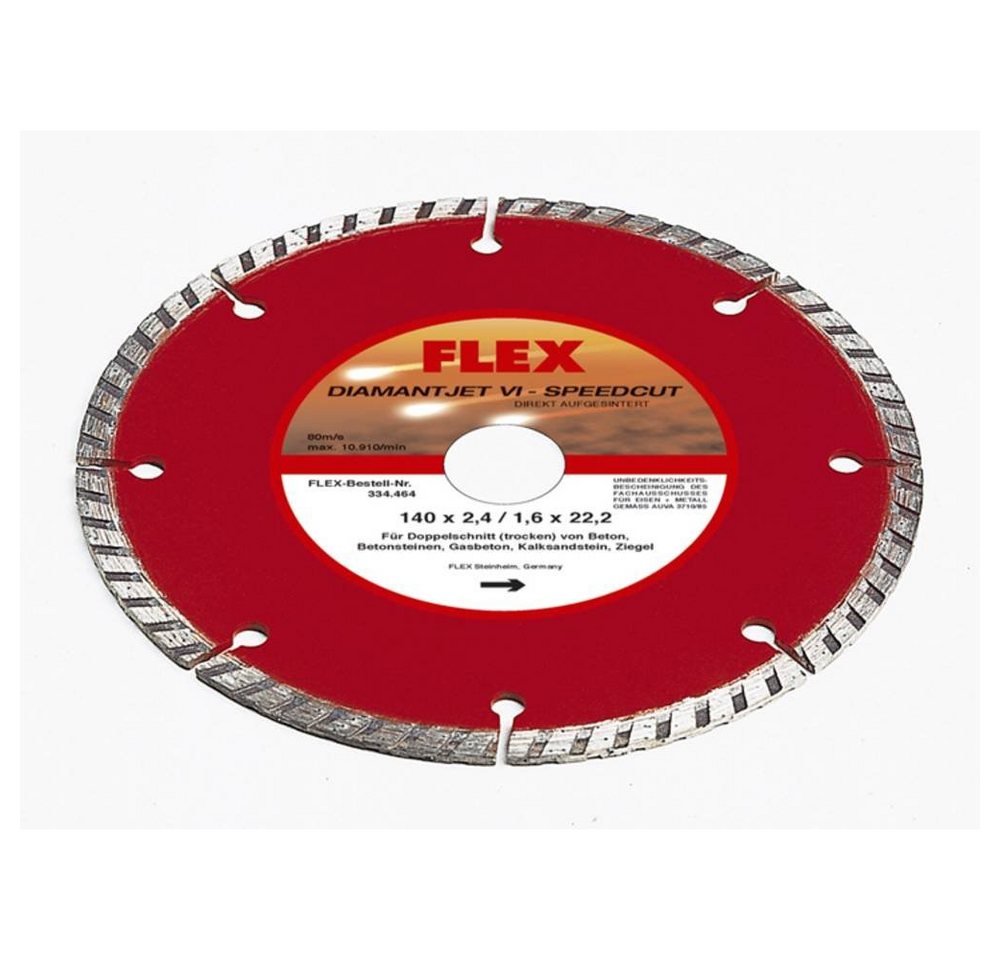 Flex Diamanttrennscheibe Diamanttrennscheibe Diamantjet VI - Speedcut von Flex