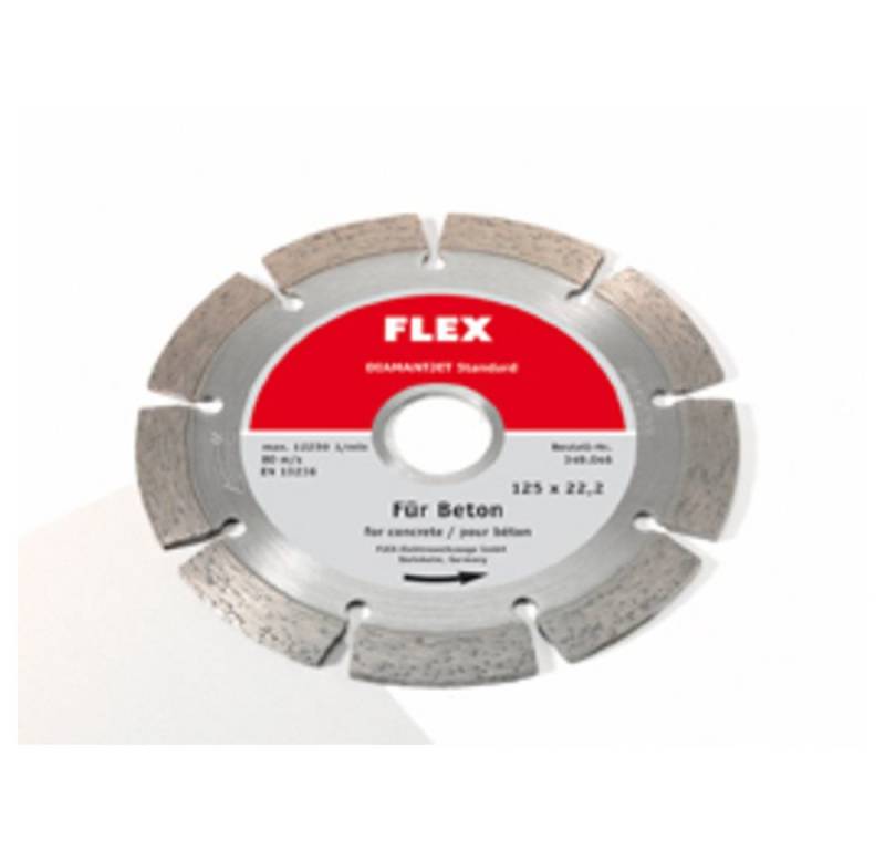 Flex Diamanttrennscheibe Flex 349046 Diamanttrennscheibe Durchmesser 125 mm Bohrungs-Ø 22.2 mm, Ø 125.00 mm von Flex