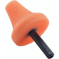 Polierschwamm pk-o Orange 35 hex 5 Stück, Kegelform 517.828 - Flex von Flex