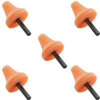 Flex - Polierschwamm pk-o Orange 35 hex 5 Stück, Kegelform 517.828 von Flex