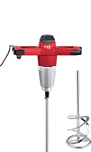 Flex Rührwerk (Motor 1010 Watt, 1-Gang Getriebe, Werkzeugaufnahme M14, Max. Rührkorbdurchmesser 120 mm, Rührer) 495883 von FLEX