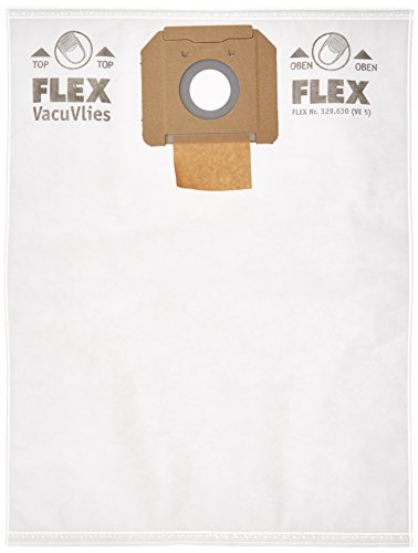 Flex Vlies-FiltertÃ¼ten FS-FVC/E 35 VE5 35l 5er Pack von FLEX