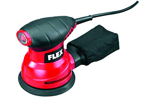 Flex Exzenterschleifer XS 713 (Schleifmaschine 230 Watt, Leerlaufhubzahl 12000 /min, Hub 1,6 mm, Schleifpapier-ø 125 mm, Schleifer mit Klett-Befestigung) 334111 von FLEX