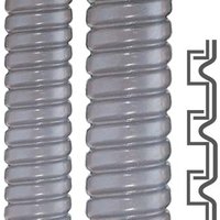 Flexa Metallschutzschlauch flüssigkeitsdicht SPR-PVC-AS AD27 gr von Flexa