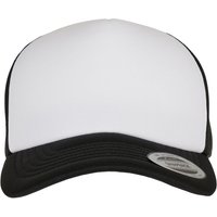 Flexfit Flex Cap "Flexfit Accessoires YP Curved Foam Trucker Cap – White Front" Flexfit Flex Cap "Flexfit Accessoires YP Curved Foam Trucker Cap – White Front" von Flexfit