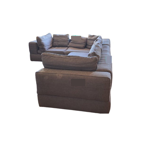 Ecksofa Life mit Stoffbezug (lila), Flexform von Flexform