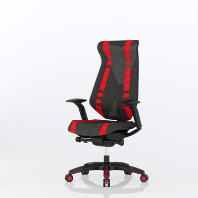 FlexiSpot Atmungsaktiver Gaming Stuhl GC3, Rot von FlexiSpot