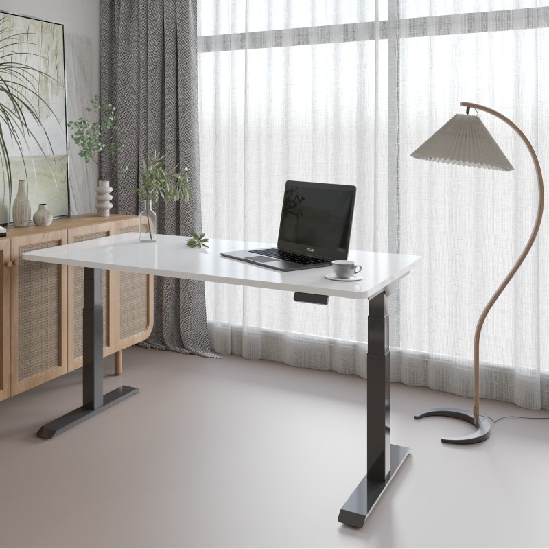 FlexiSpot Elektrisch Verstellbares Tischgestell E7H Schwarz, höhenverstellbar bis 138cm von FlexiSpot