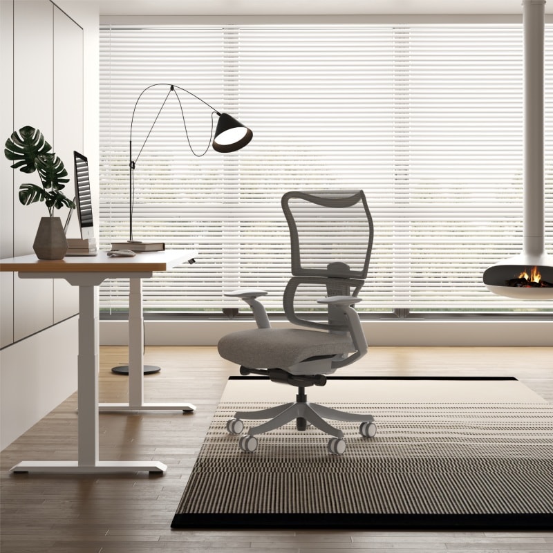 FlexiSpot Ergonomische Bürostühle bequem fürs Büro und Gaming BS8 Pro, Schwarz von FlexiSpot