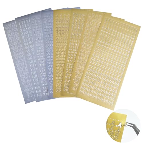 Sticker Buchstaben-Set buchstaben aufkleber – Gold- und Silber Vinyl Buchstaben & Zahlen für Kerzen, Karten & Geschenke, selbstklebend, wachsbuchstaben,Taufe, Hochzeit, DIY Dekoration Sticker Buchstaben-Set buchstaben aufkleber – Gold- und Silber Vinyl Buchstaben & Zahlen für Kerzen, Karten & Geschenke, selbstklebend, wachsbuchstaben,Taufe, Hochzeit, DIY Dekoration von FlexiWerk