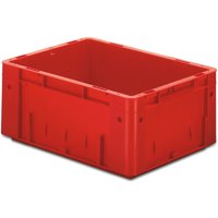 Eurobox für schwere Lasten, 17,5 Liter, rot, Griffe Eurobox für schwere Lasten, 17,5 Liter, rot, Griffe von LA-KA-PE