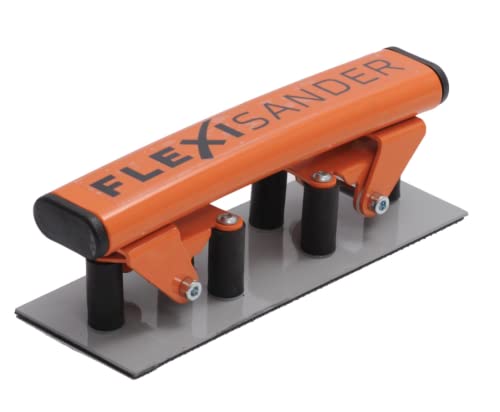 Hand Sander FSB019071 - Flexibles manuelles 198 x 70 mm, zum Schleifen gekrümmter Flächen mit Befestigungssystem; Karosseriebauer, Schiffbauer, Verbundwerkstoffindustrie und Holzbearbeitung, Autos von Flexisander