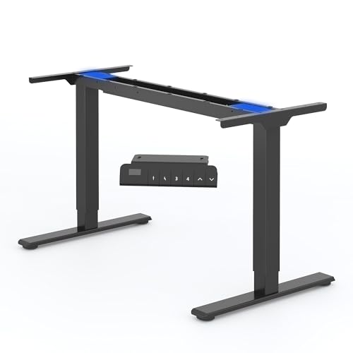FlexiSpot Höhenverstellbarer Schreibtisch Elektrisch Tischbeine mit 2 Motoren & 4 Speicherfunktionen, höhenverstellbares Tischgestell, Schwarz FlexiSpot Höhenverstellbarer Schreibtisch Elektrisch Tischbeine mit 2 Motoren & 4 Speicherfunktionen, höhenverstellbares Tischgestell, Schwarz von FLEXISPOT