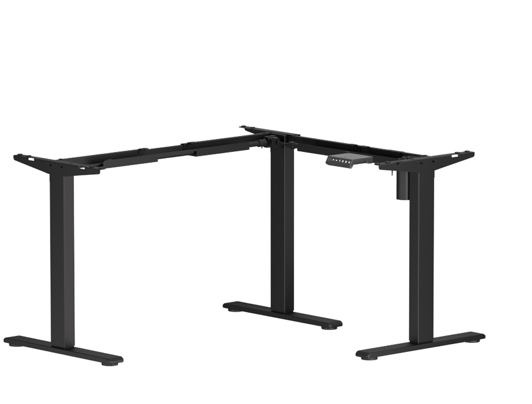 Höhenverstellbares Eckschreibtischgestell E2L mit 3-Beinen Höhenverstellbares Eckschreibtischgestell E2L mit 3-Beinen von Flexispot