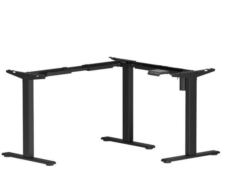 Höhenverstellbares Eckschreibtischgestell E2L mit 3-Beinen von Flexispot