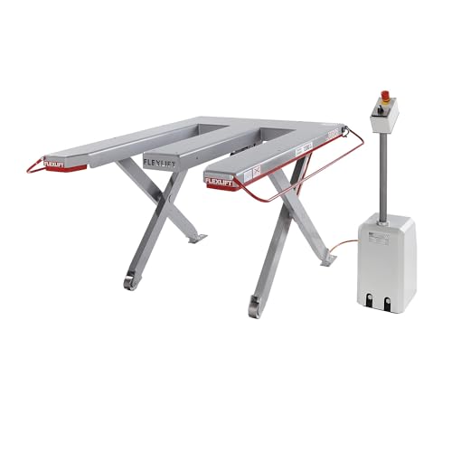 Flexlift | Flachform-Hubtisch | Baureihe E | Tragfähigkeit 1200 kg | LxB 1300 x 910 mm | 230 V Wechselstrom von Flexlift