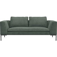 FLEXLUX 2,5-Sitzer "Loano", modernes Sofa, frei im Raum stellbar, lose Kissen, Kaltschaum im Sitz von Flexlux