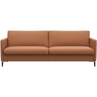 FLEXLUX 3-Sitzer "Fiore, super Sitzkomfort durch Kaltschaum im Sitz", schmale Armlehnen, Füße Alu+schwarz FLEXLUX 3-Sitzer "Fiore, super Sitzkomfort durch Kaltschaum im Sitz", schmale Armlehnen, Füße Alu+schwarz von Flexlux