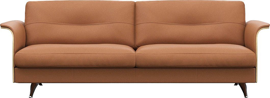 FLEXLUX 3-Sitzer Glow Designsofa, bequem und komfortabel durch hochwertigen Sitzaufbau, Skandinavisches Design, hochwertige Verarbeitung, Armlehne walnuss FLEXLUX 3-Sitzer Glow Designsofa, bequem und komfortabel durch hochwertigen Sitzaufbau, Skandinavisches Design, hochwertige Verarbeitung, Armlehne walnuss von Flexlux