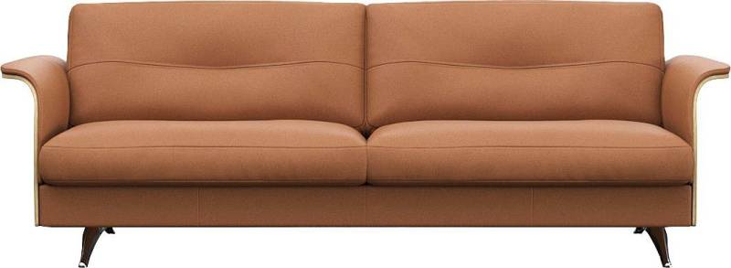 FLEXLUX 3-Sitzer Glow Designsofa, bequem und komfortabel durch hochwertigen Sitzaufbau, Skandinavisches Design, hochwertige Verarbeitung, Armlehne walnuss FLEXLUX 3-Sitzer Glow Designsofa, bequem und komfortabel durch hochwertigen Sitzaufbau, Skandinavisches Design, hochwertige Verarbeitung, Armlehne walnuss von Flexlux