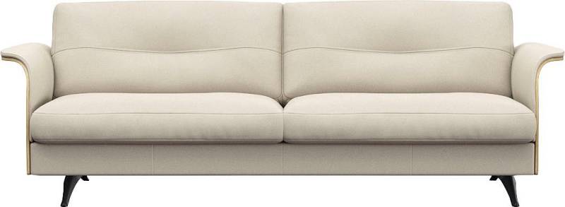FLEXLUX 3-Sitzer Glow bequem und komfortabel durch hochwertigen Sitzaufbau, Designsofa, Skandinavisches Design, In hochwertiger Verarbeitung von Flexlux