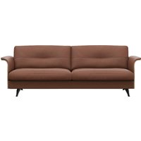 FLEXLUX 3-Sitzer "Glow Designsofa, bequem und komfortabel durch hochwertigen Sitzaufbau", Skandinavisches Design, In hochwertiger Verarbeitung von Flexlux